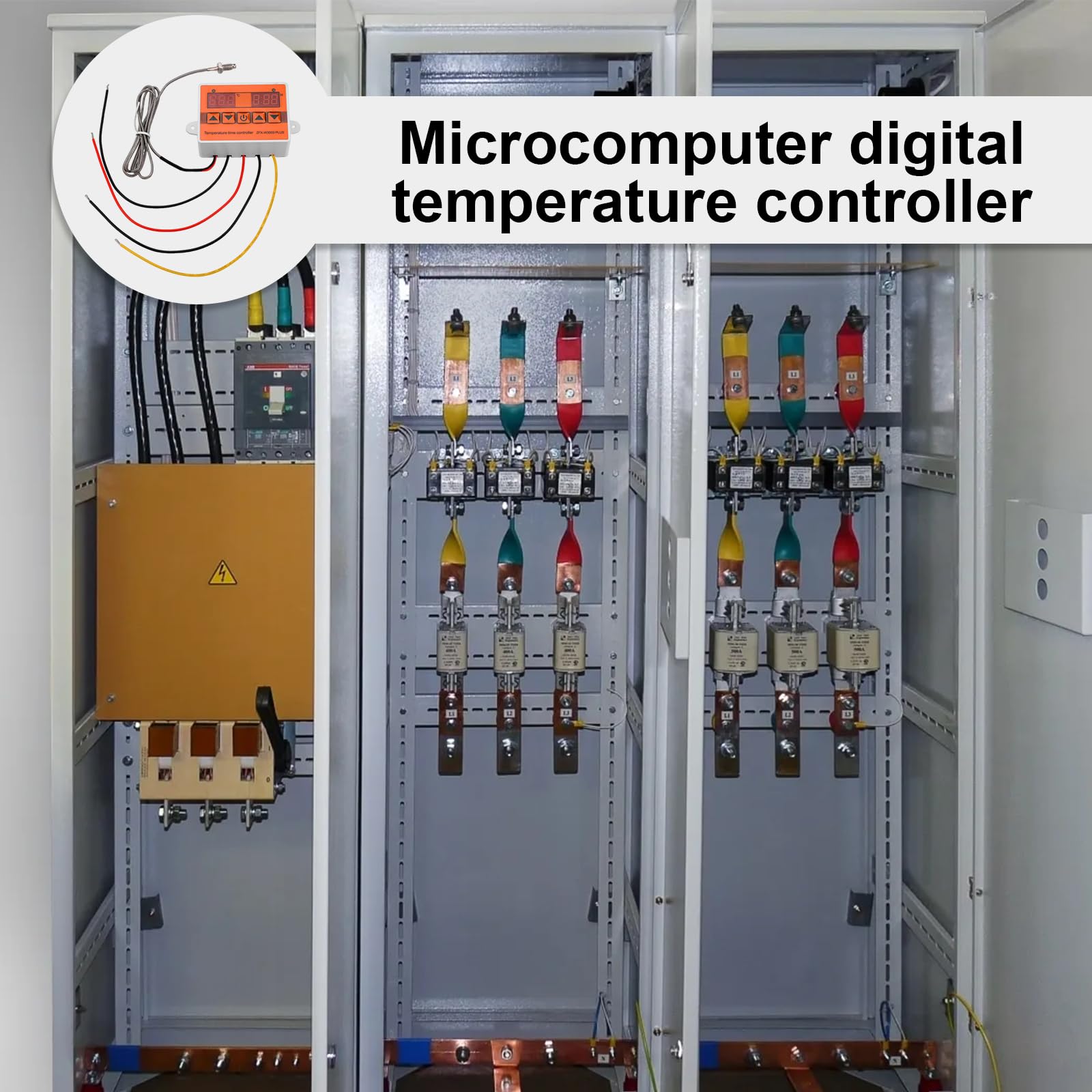 Regulador de temperatura digital DC12 V 24 V CA 110-220 V LED regulador de temperatura termostato de refrigeración