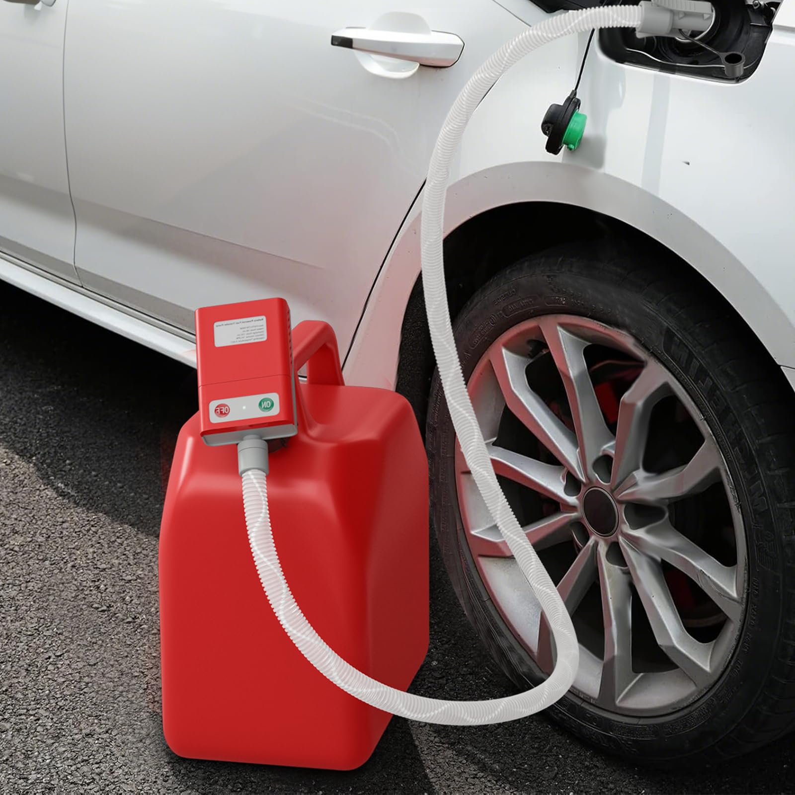 SOARS Pompe de Transfert Carburant, Capteur d'Arrêt Automatique (14 LPM)