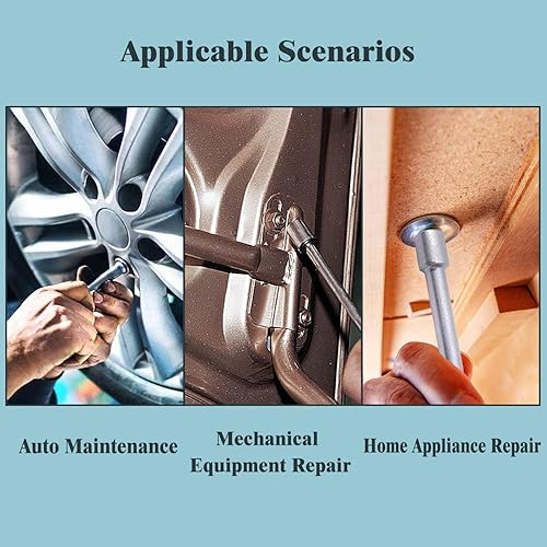 Miniatura 7 de Destornillador de tuerca de 0.394 in, destornillador de tuerca hexagonal de 6 puntos, punta no magnética, destornillador de tuerca de eje hueco de