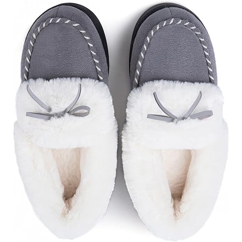 RockDove Women's Trapper Moc Memory Foam Slipper