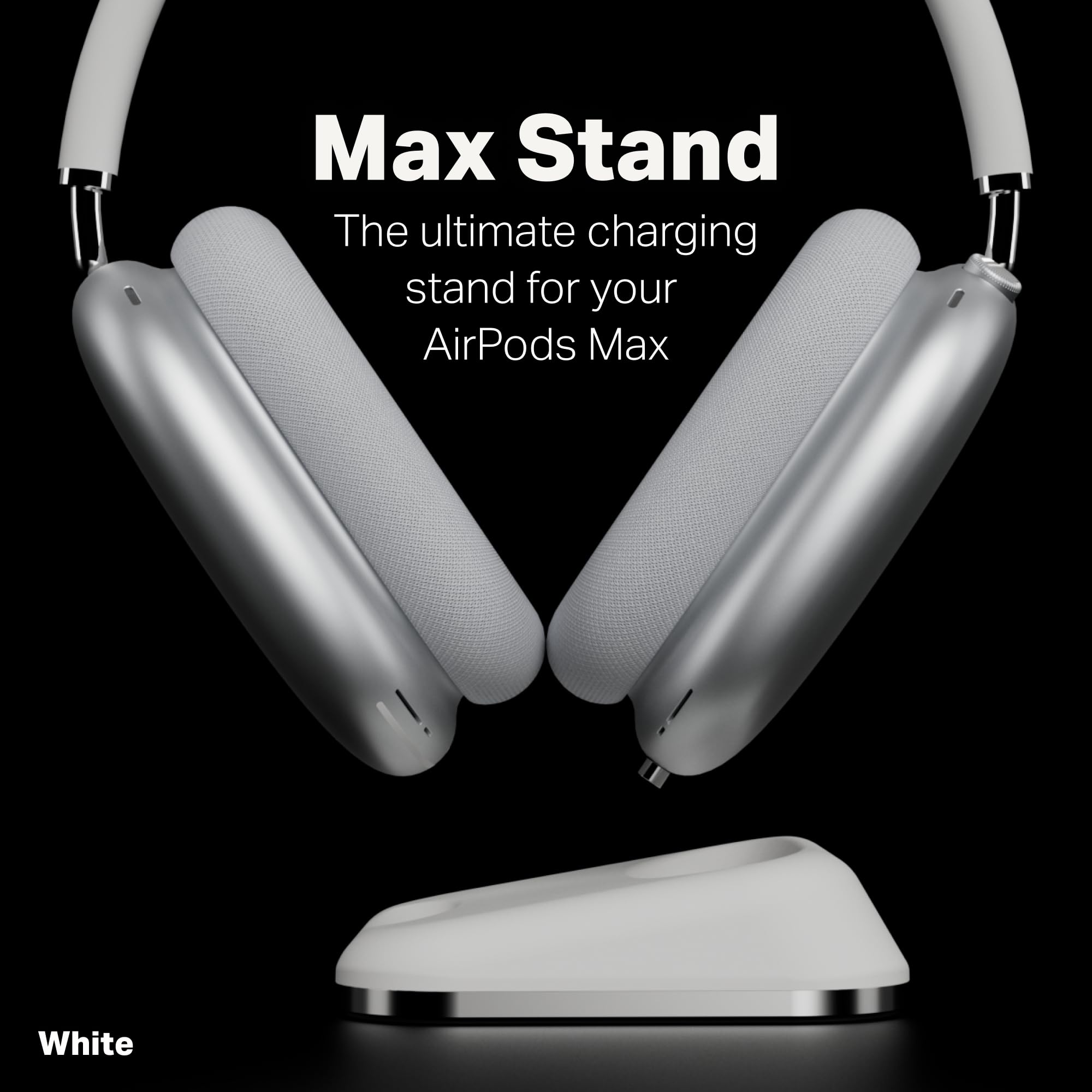 Max Stand - Support pour casque (blanc)
