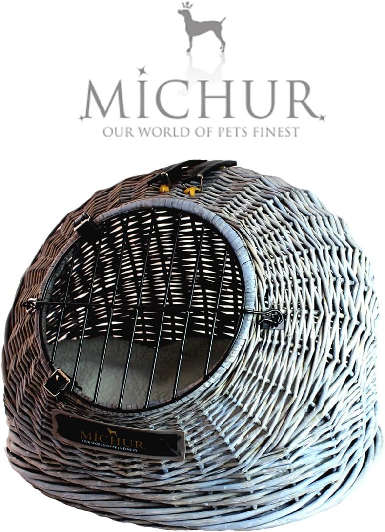 Michur Cosma carrier cave bed for dogs cats incl. pillow available in differebt sizes