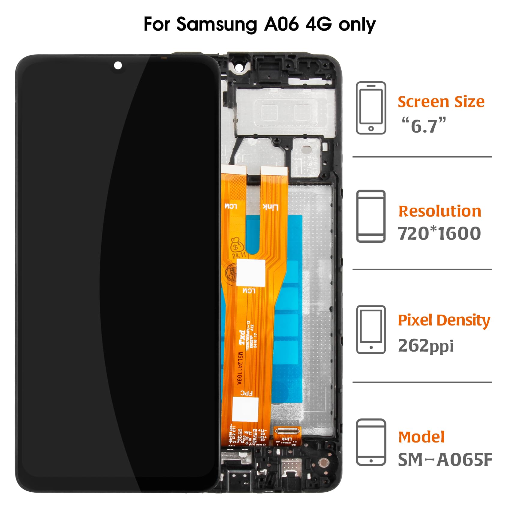 Samsung Galaxy A06 SM-A065F 本体美品 動作確認済み◎ Samsung Galaxy A06 SM-A065F-Factory Unlocked Dual SIM 4GB RAM 64GB