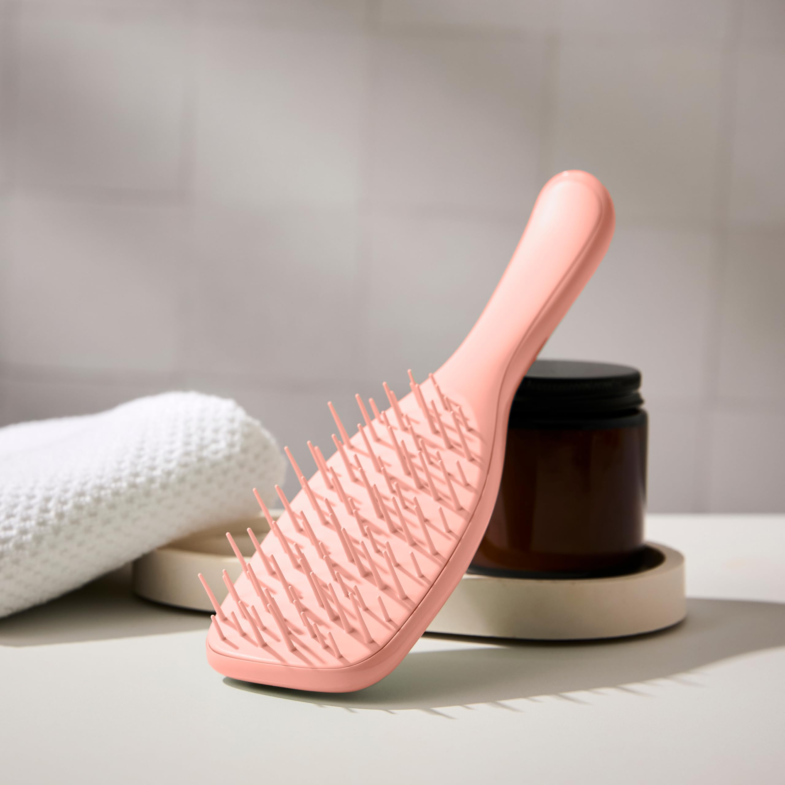 Tangle Teezer Extra Gentle Ultimate Detangler - o wyjątkowych szeroko rozstawionych ząbkach do delikatnego i skutecznego rozczesywania - zmniejszająca wypadanie i łamanie się włosów - Szafran