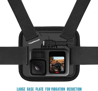 Chest Mount Harness Chest Strap Compatible with GoPro DJI Osmo AKASO Action Cameras, Comfortable and Stable Chesty for Go Pro Max Hero 13 12 11 10 9 8 7 6 5 Session