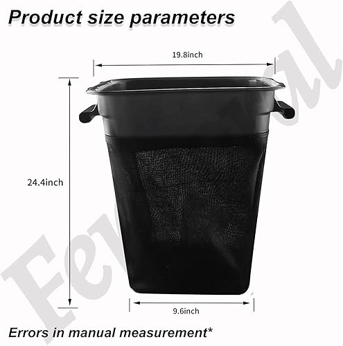 Miniatura 2 de 532400226 400226 - Recipiente para ensacésped compatible con cortacésped Husqvarna AYP Dixon G483ST, RZ30, RZ3016, reemplaza 960730028,966529103,