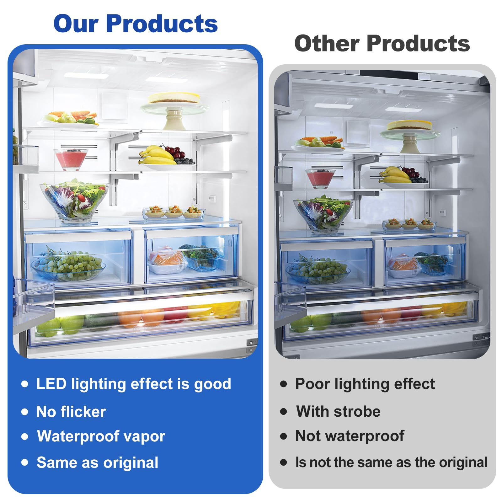 Wr55x26671 LED Refrigerator Light Board GE Refrigerator Part Ps11767930 Ap6035586(5 Pack) on Fridge.com - View 4