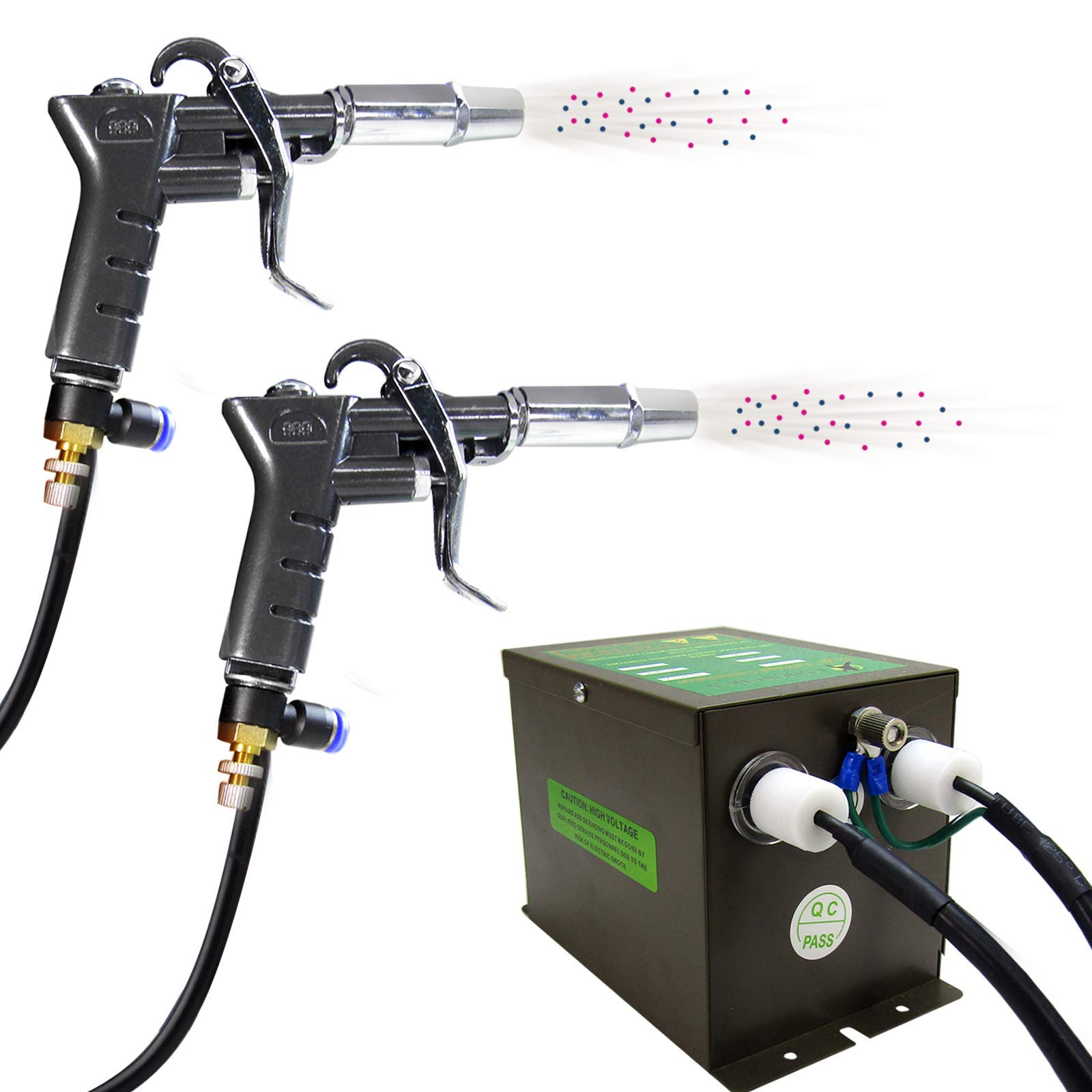 KUNHEWUHUA Ionizing Air Guns Anti Static Ionizer Antistatic Air Guns Static Electrostatic + 4.6KV Hi