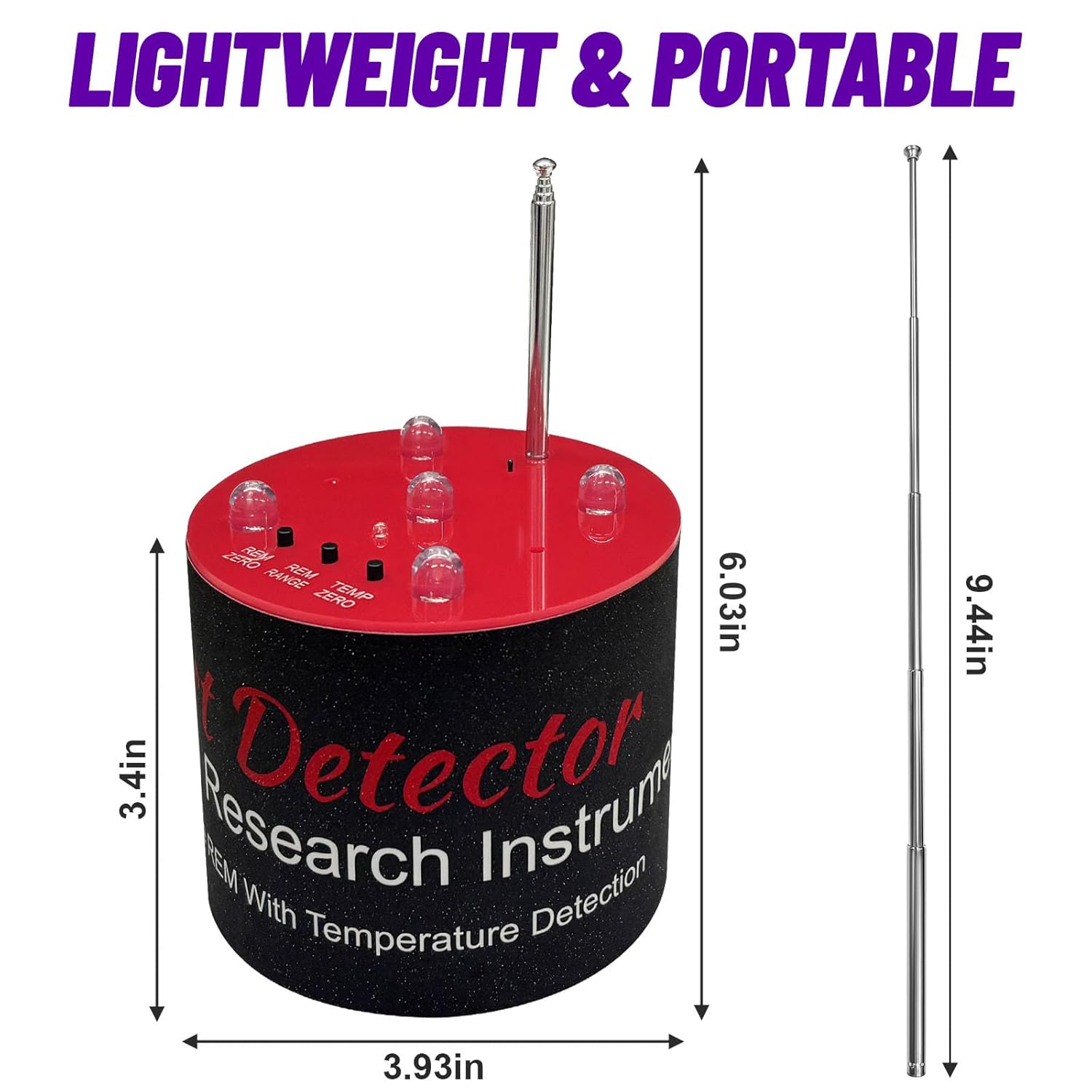 Ghost Hunting Paranormal Investigation Equipment, Advanced Paranormal Equipment with EMF Detector, Temperature Detection, Professional Ghost Hunting Tools for Spirit Hunting