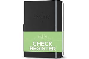 Skyline Check Register Book: The Ultimate Check Ledger Account Notebook