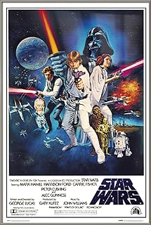 Star Wars - Episode IV - A New Hope - Framed Movie Poster/Print (Style C) (Size: 24" x 36")