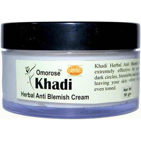 khadi natural anti blemish cream