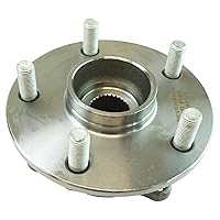 Vista 941 de TRQ Juego de 2 rodamientos de rueda trasera y conjunto de cubo con sensor ABS compatible con Ford Transit Connect 2014-2018