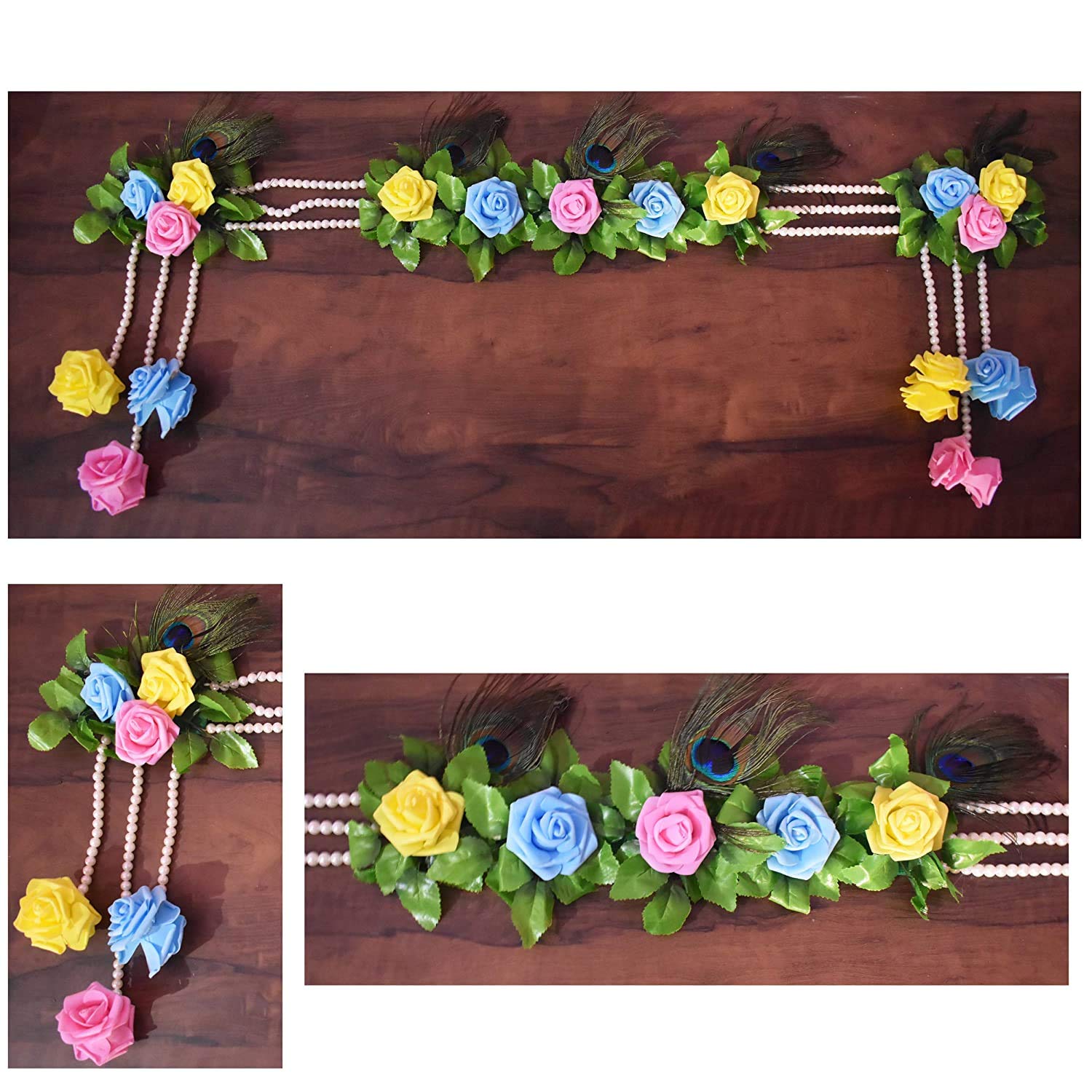 Generic Pack of 1 Designer Bandarwal Toran Hanging for Door Decoration (42 Inch) #BB002