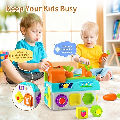 Miniatura 3 de Montessori - Juguete de cosecha para niños de 1 año, juguetes de aprendizaje de motricidad fina para niños pequeños de 1 a 2 años, regalo de primer