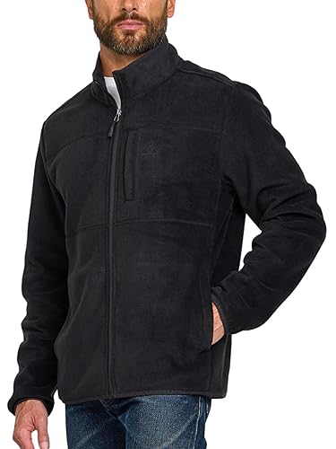 Gerry Mens Fleece Jacket – Zip Up Sweater, Lightweight Athletic