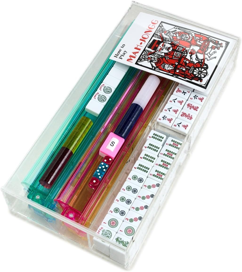Women's Lucite Mah-Jongg Game Set