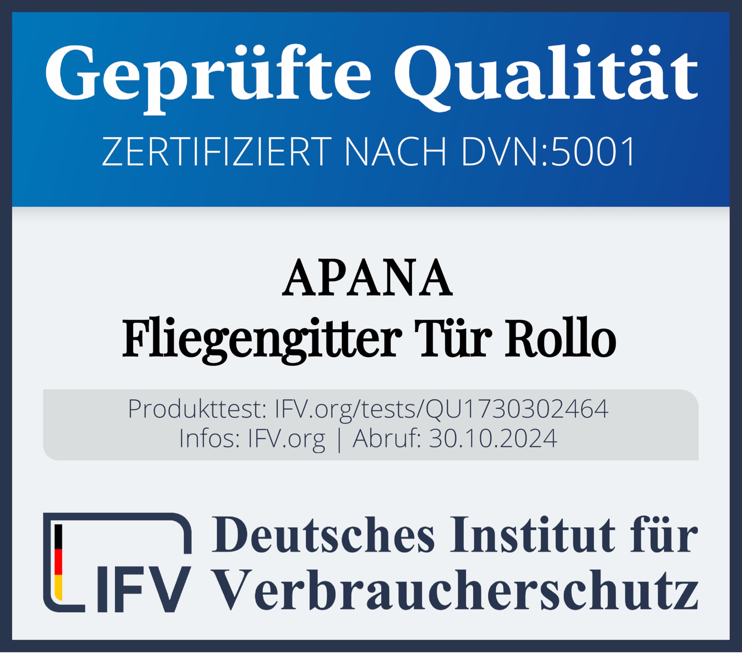 APANA Fliegengitter Tür ausziehbar Insektenschutz für Balkon & Terrassentür | Zuschneidbar bis 170x240 cm, Fiberglasgewebe, Alurahmen, schützt vor Mücken & Fliegen, einfache Montage, Anthrazit