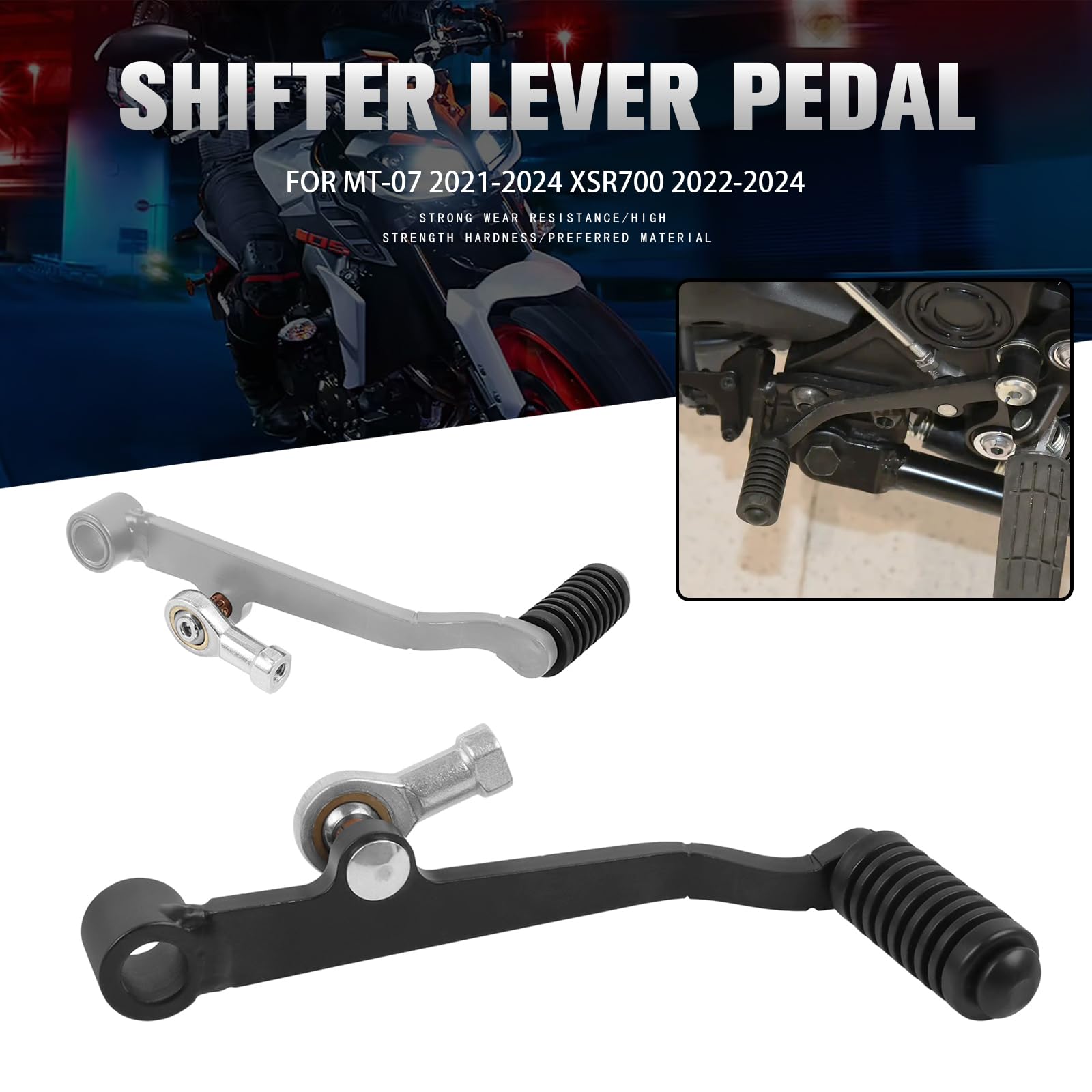 Amazon.com: PIKPOP Gear Shift Lever Shifter Foot Pedal for MT-07