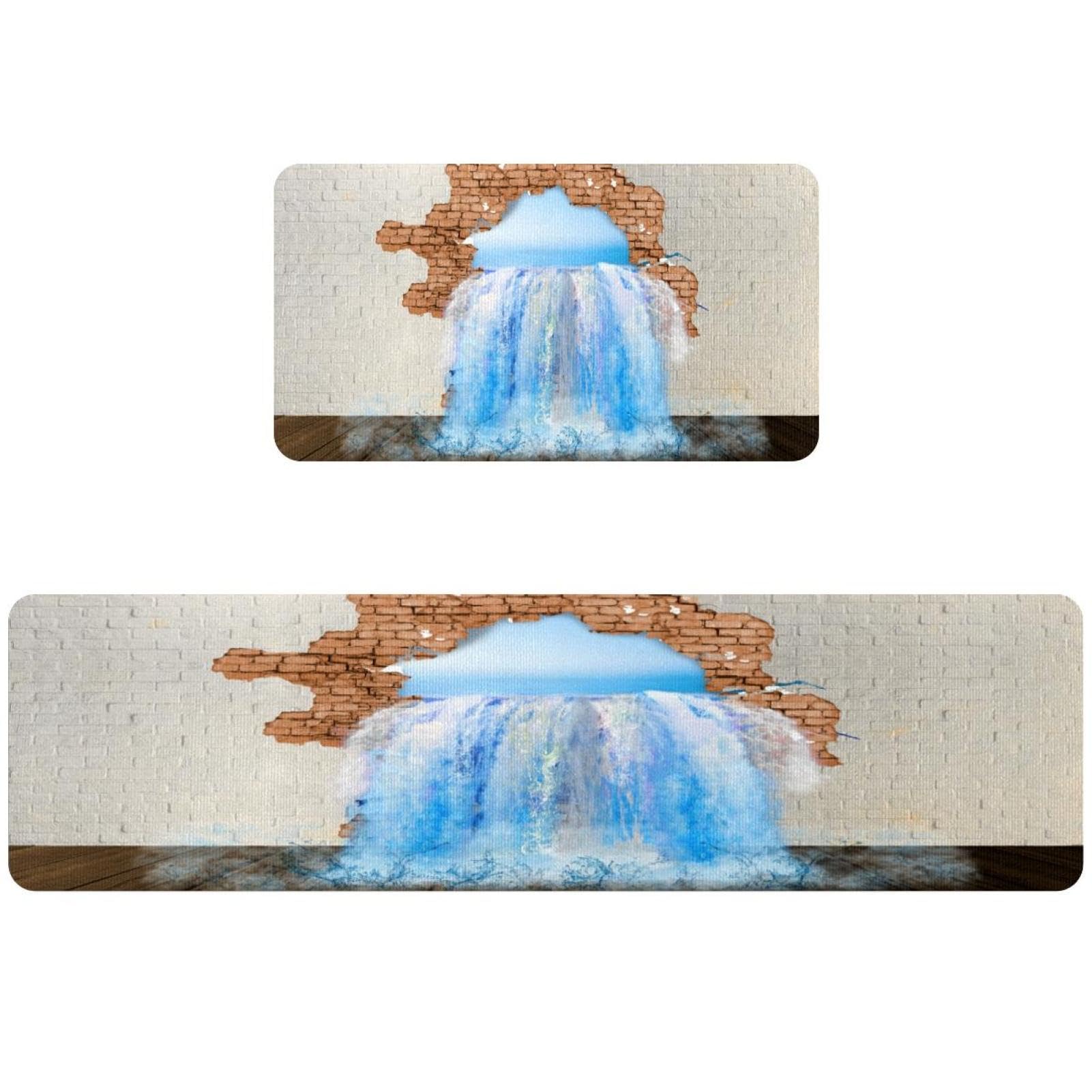 Alfombrillas de cocina antideslizantes VAPOKF lavables y absorbentes para pasillos
