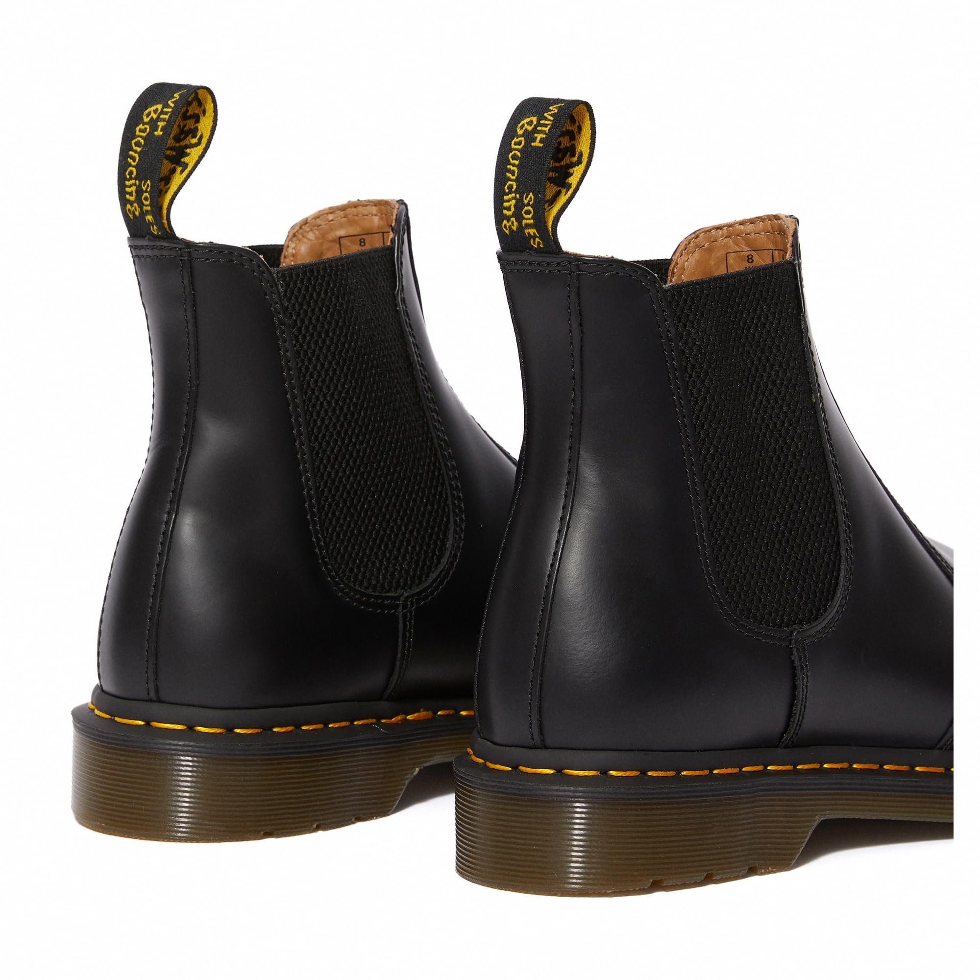 Dr. Martens Mixte 2976 Shoes, Black Smooth, 42 EU