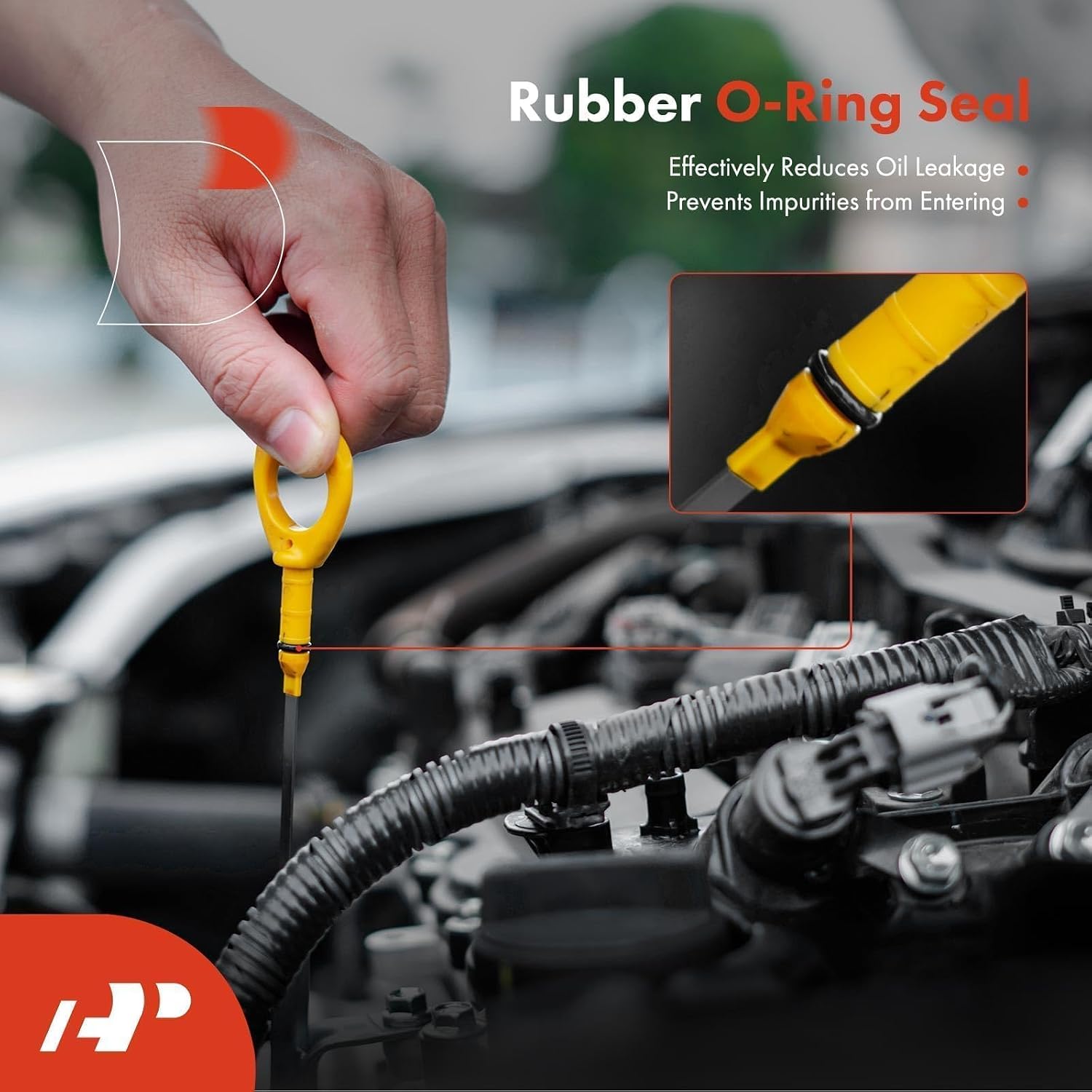 A-Premium [52.83 inch] Remove After Checking Transmission Dipstick Compatible with Jeep, Dodge, Chrysler Models - Grand Cherokee, Wrangler, Grand Caravan, Ram 1500, Charger, Compass, Journey, Durango