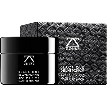 ZOUSZ Black Oud Deluxe Pomade Men's Strong Hold 100 g