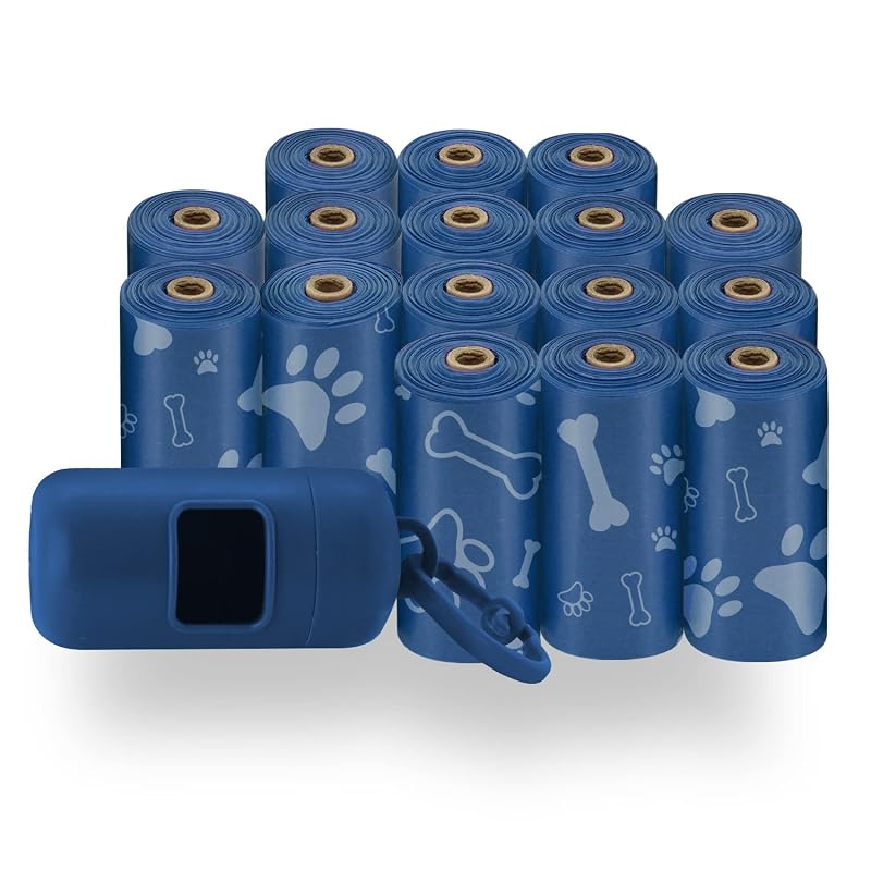 Sacos para Fezes de Cães Best Pet Supplies com Dispenser, Loyal Blue, Pacote com 240