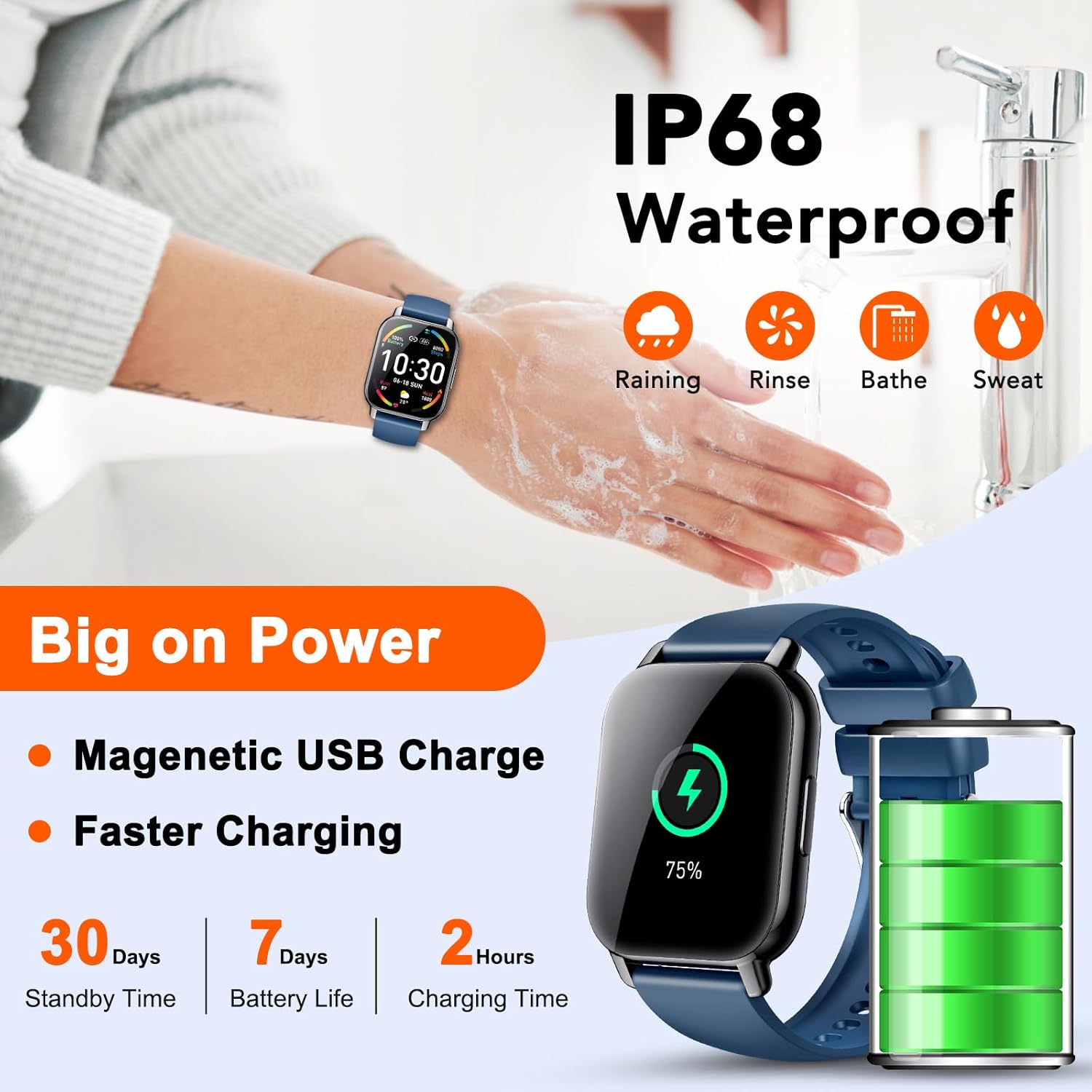 Hoxe Smartwatch Uomo Donna con Effettua/Risposta Chiamate,1.85 Orologio Smartwatch, 112 Modalità Sportive, 24H Cardiofrequenzimetro, Smart Watch con monitoraggio del Contapassi/sonno per IOS/Android Hoxe Smartwatch Uomo Donna con Effettua/Risposta Chiamate,1.85 Orologio Smartwatch, 112 Modalità Sportive, 24H Cardiofrequenzimetro, Smart Watch con monitoraggio del Contapassi/sonno per IOS/Android