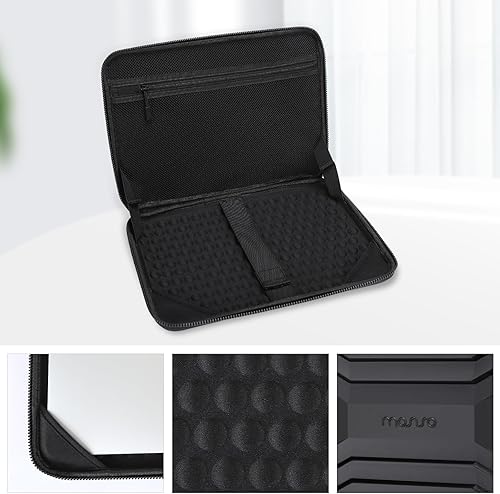 Miniatura 3 de MOSISO Funda rígida para laptop de 13-14 pulgadas, resistente al agua de 13.3 pulgadas, a prueba de golpes, compatible con MacBook HP Dell, funda