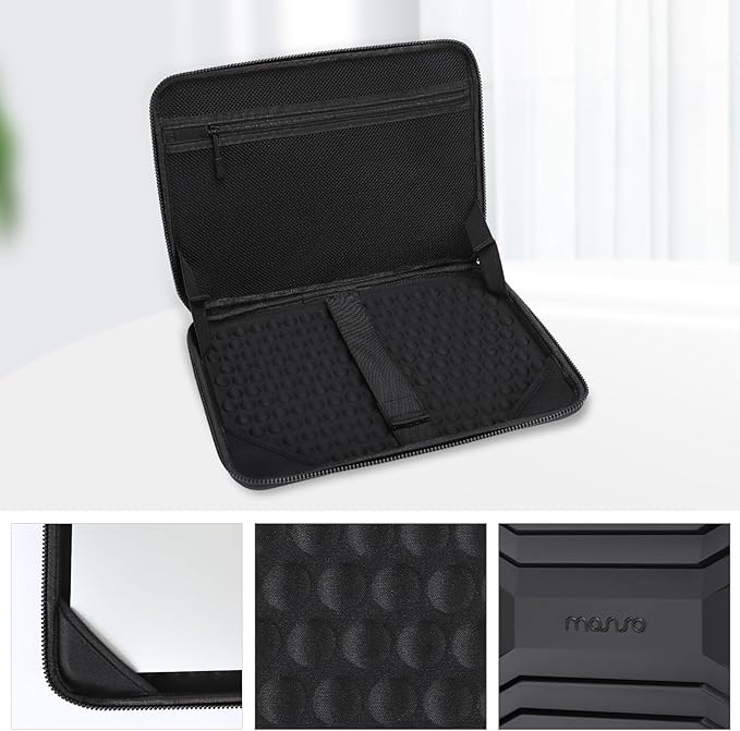 Funda rígida para laptop 15-16 pulgadas MOSISO negra miniatura 3