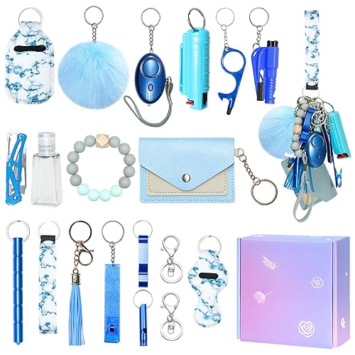 Safety Keychain Set for Women, Safety Keychains for Women Accessories