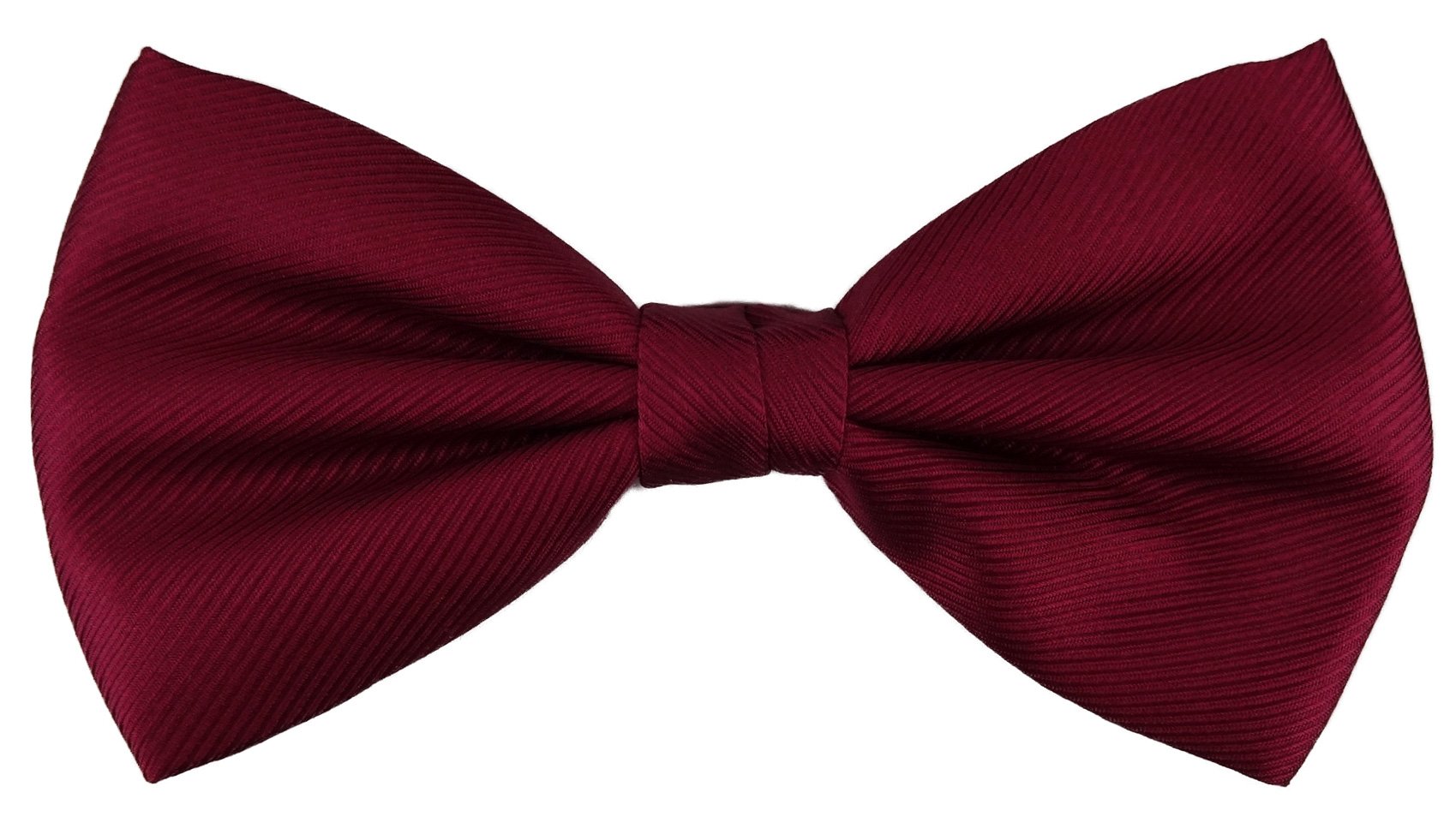 TigerTie Papillon Uomo Basic – Rosso/Nero, Taglia Unica Regolabile (30-52 Cm), Con Nastro E Chiusura In Metallo - 2