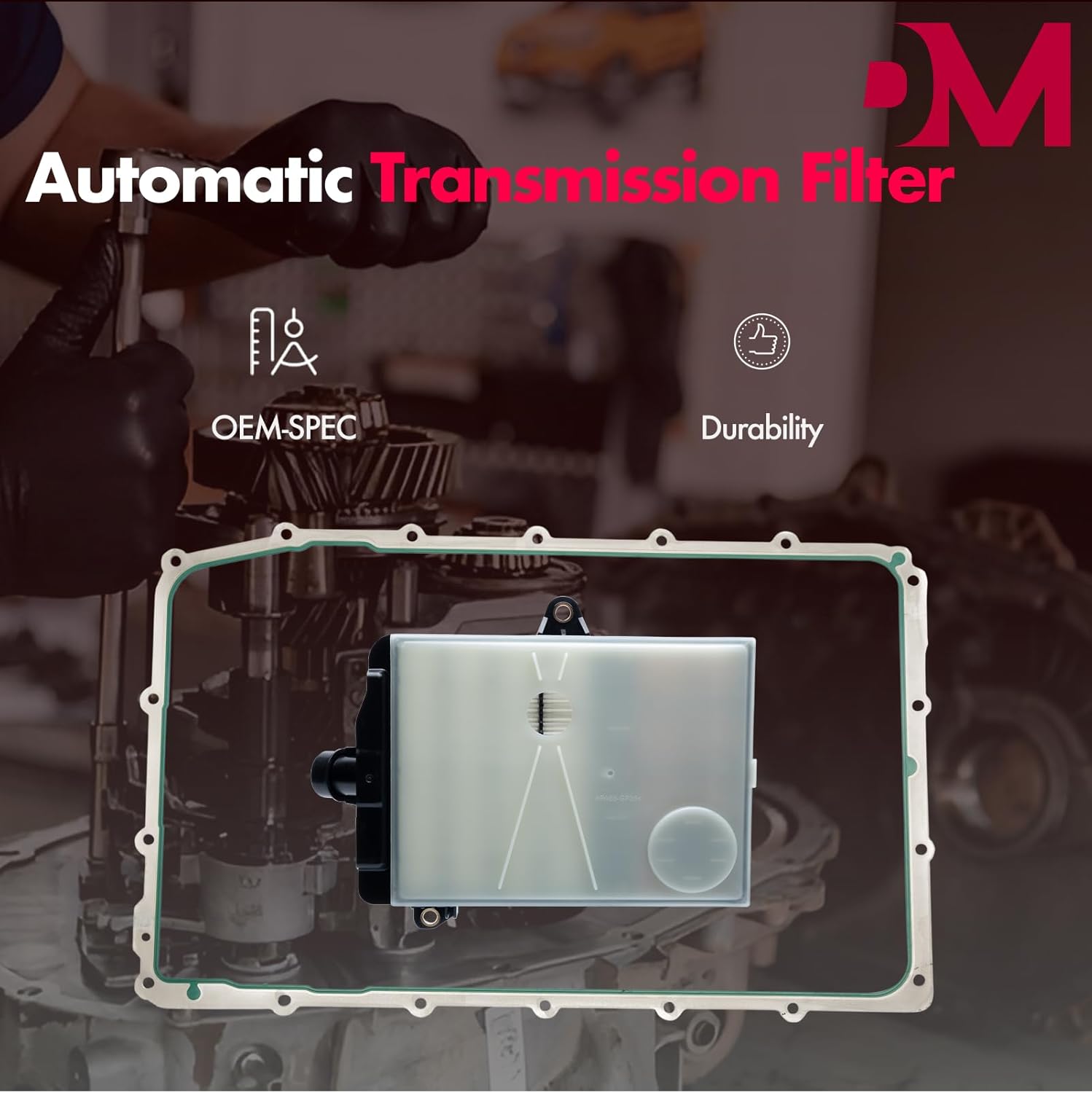 Automatic 10R80 Transmission Filter with gasket kit - For Ford F150 F250 F350 2023-25, Explorer 2021-25, MUSTANG 2018-25, RANGER 2019-2024, BRONCO 2021-24| For Lincoln Navigator, 10 Speed