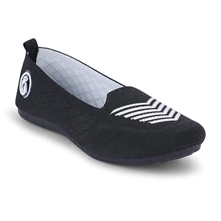 NAVASTEP (Move in style and comfort) Official Women Knitted Ballerina Flats Slip-On | Lightweight Breathable Comfort Fit | Soft Sole Casual Stylish Footwear (Dusty Mauve) Size 7