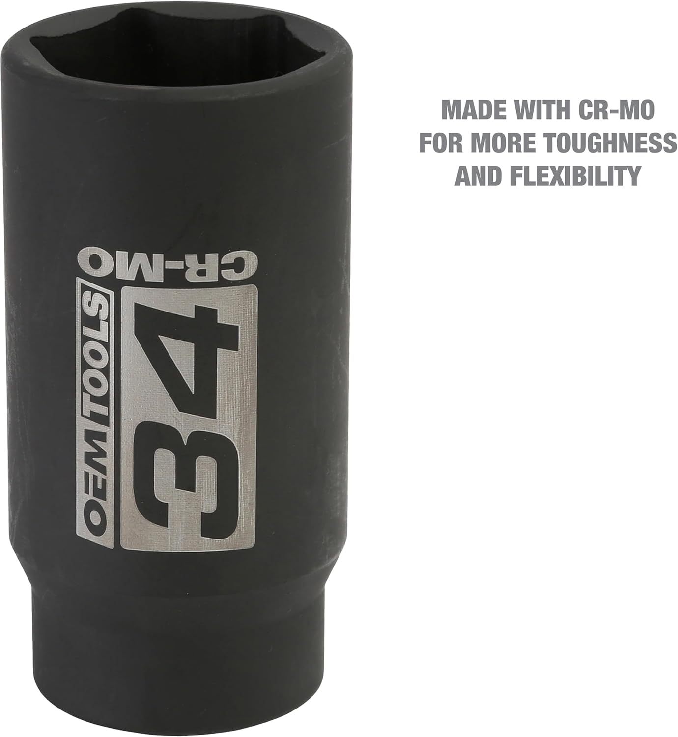 OEMTOOLS 25205 34mm Axle Nut Socket 1/2 Inch Driver