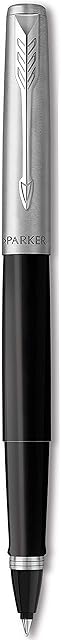 Parker Jotter Originals Rollerball Pen, Classic Black Finish, Fine Point, Black Ink
