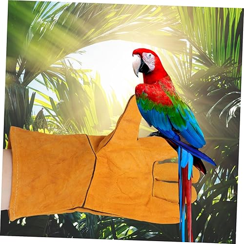 Miniatura 7 de Uonlytech Guantes de protección antimordeduras, guantes de alta temperatura, guantes a prueba de mordeduras para perros, guantes de entrenamiento de