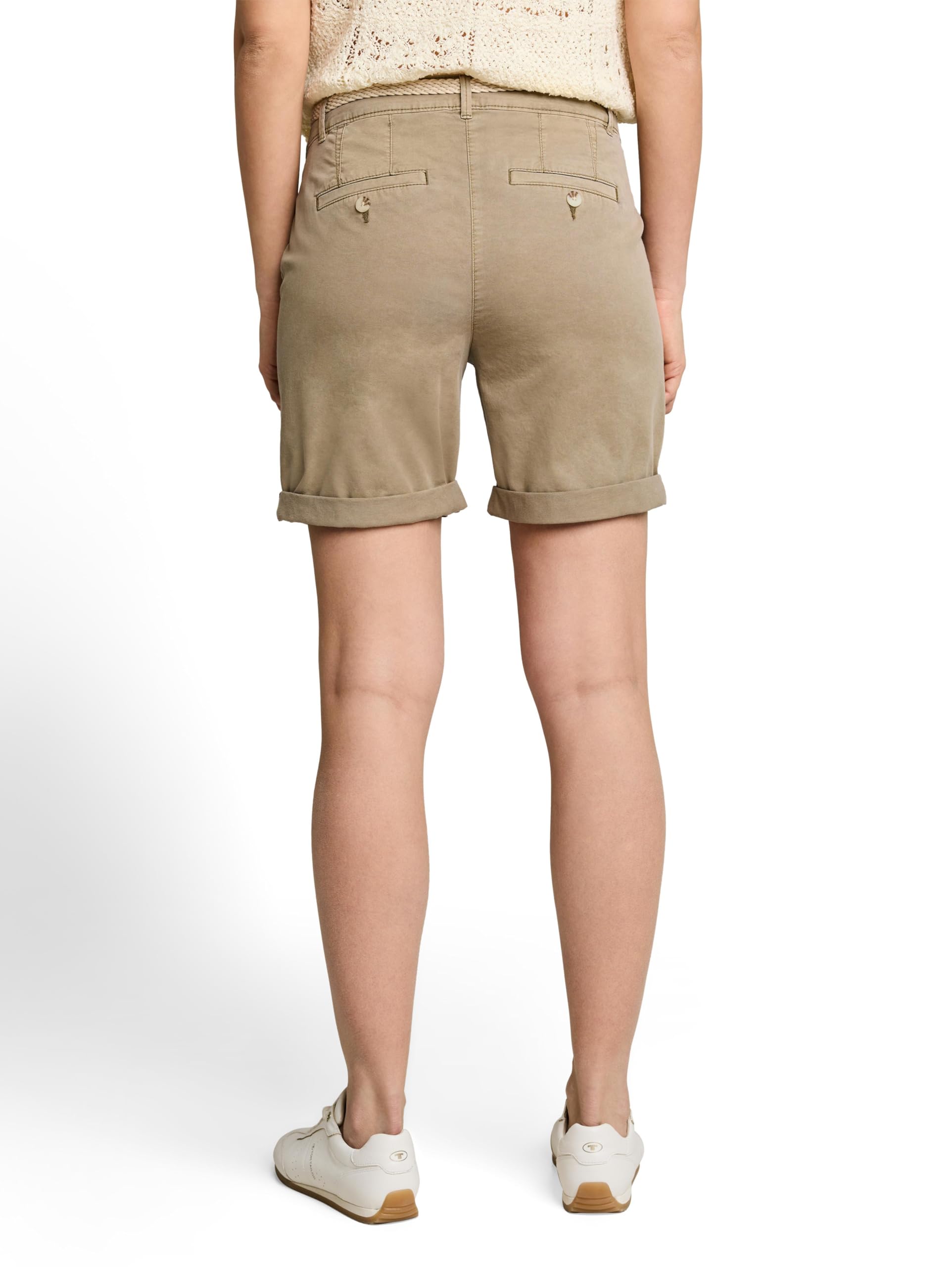 TOM TAILOR Damen Chino Bermuda Shorts