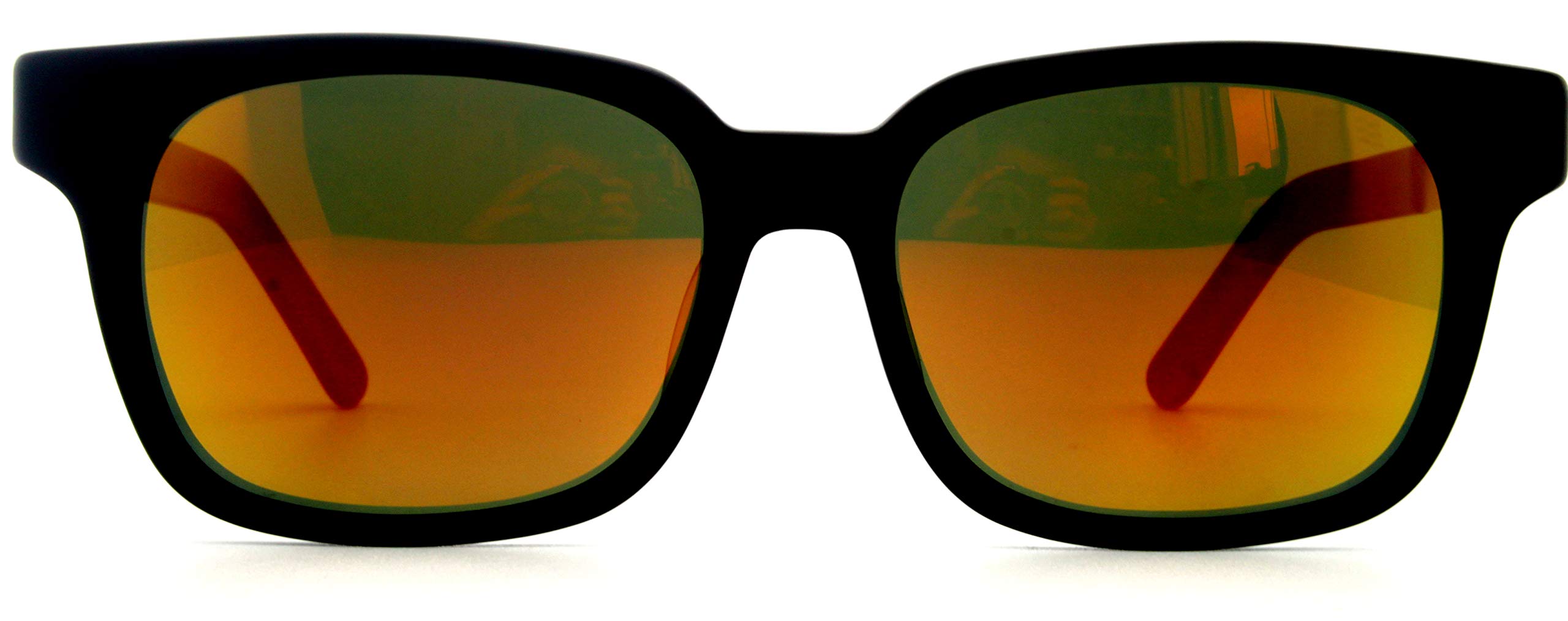 RICH MODE Polarized Sunglasses Men Women Vintage Frame Driving Sun Glasses Cycling Fishing Square Black Sunglasses