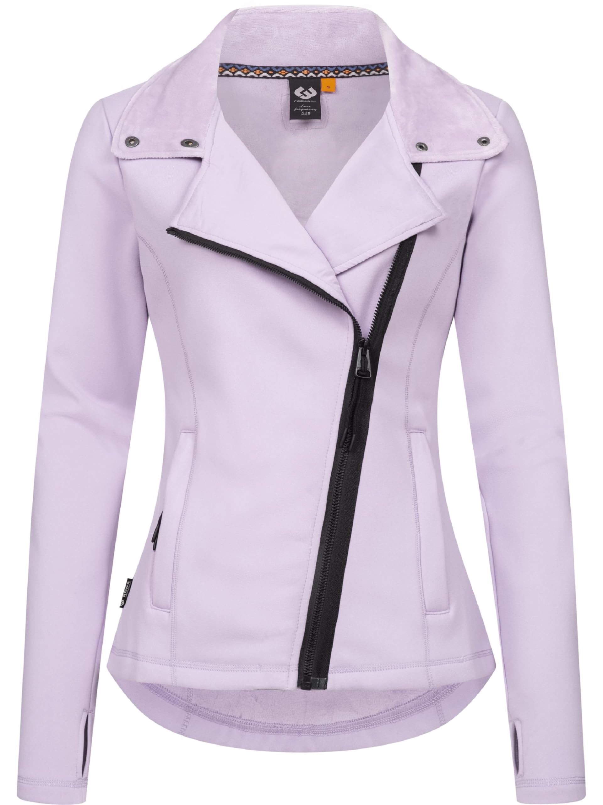 Ragwear Damen Sweatjacke Trainingsjacke innen kuschelig weich angeraut Saskie YOUMODO XS-3XL