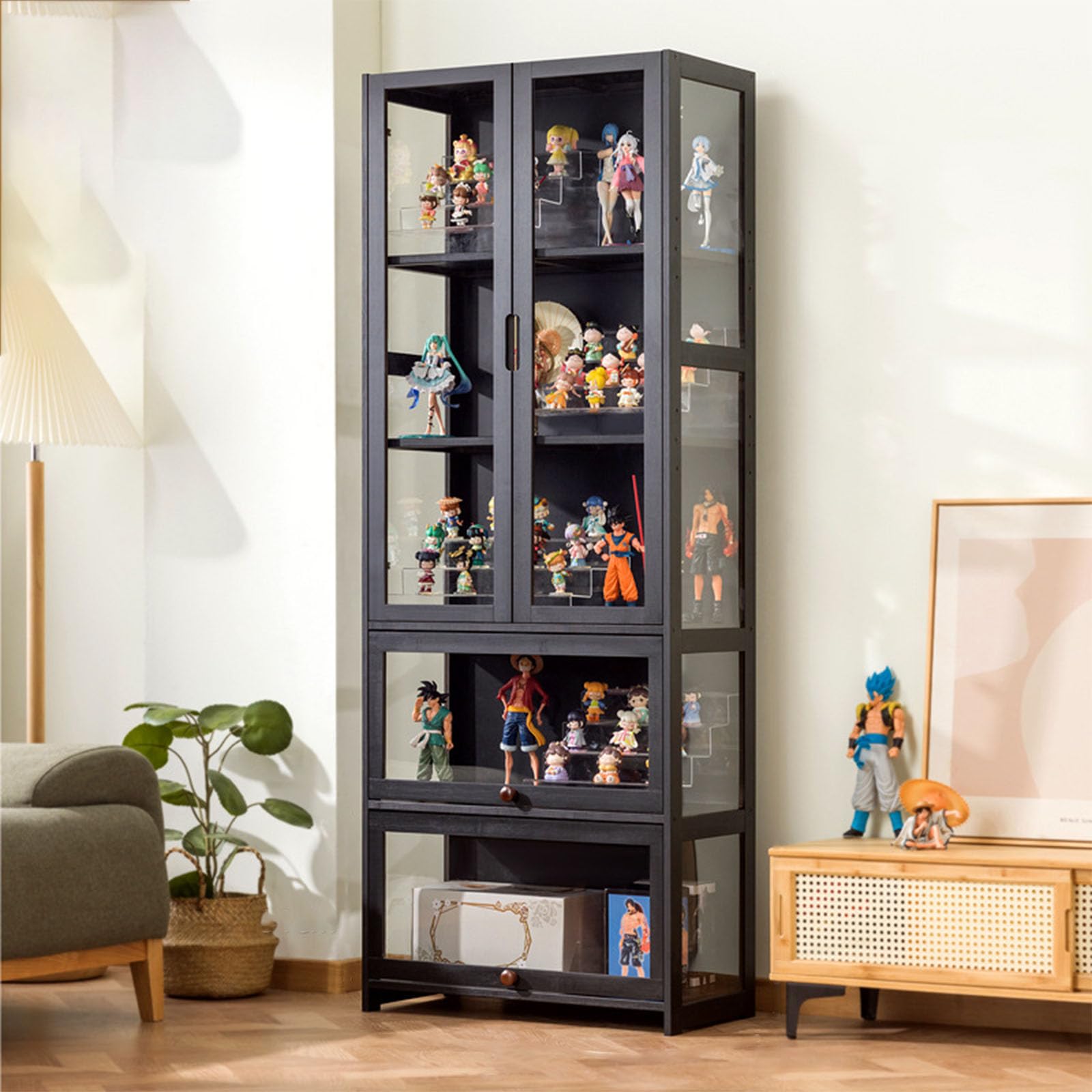 Amazon.co.jp: 化粧品収納ディスプレイキャビネット ディスプレイ  