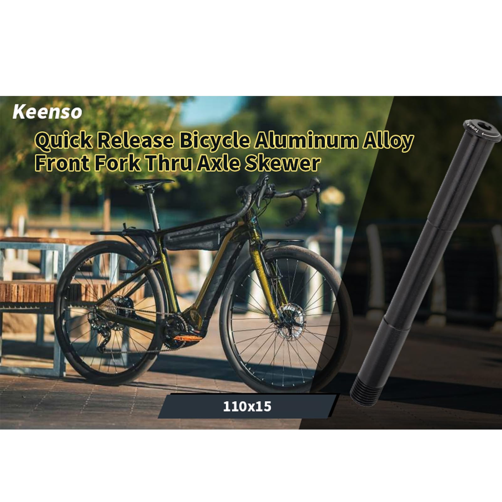 Rockshox Steckachse 15x110mm - Schnellspanner Für Mountainbike Gabeln