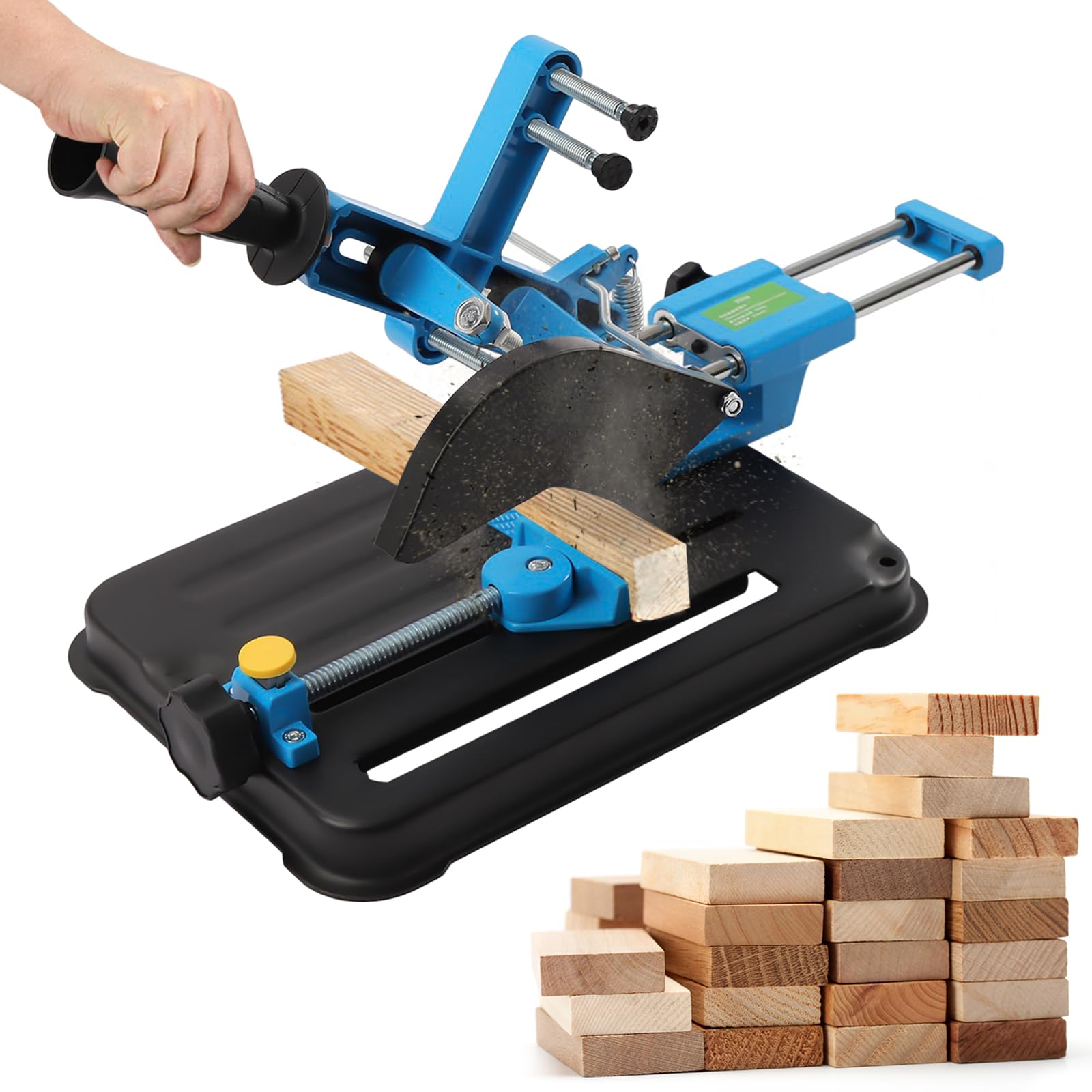 Supporto per smerigliatrice angolare, supporto universale, supporto fisso per smerigliatrice angolare, sega da tavolo multifunzione, per smerigliatrice angolare da 100 e 125