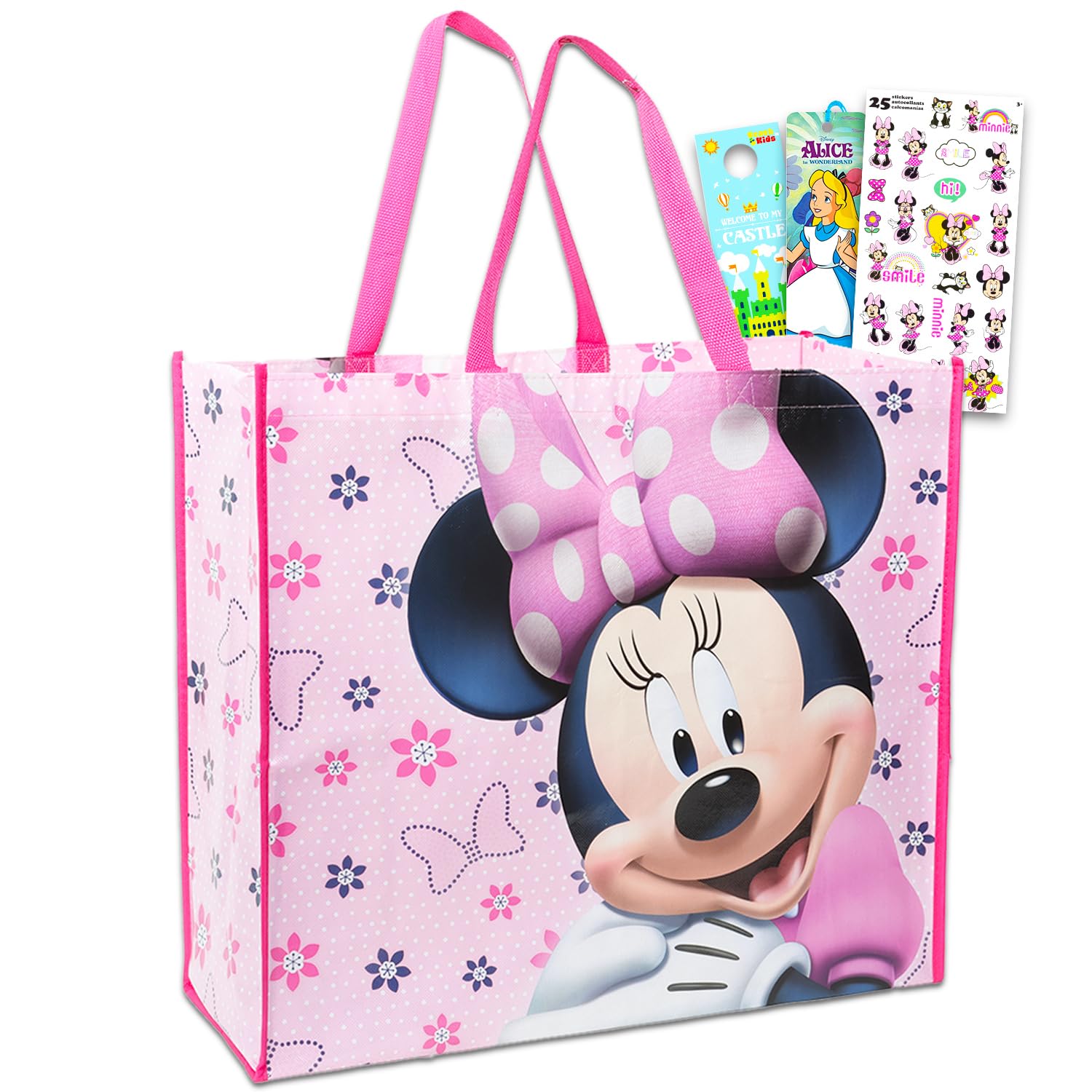 Amazon.com - Disney Minnie Mouse Tote Bag Set - Bundle with Extra