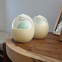 Vista 4 de Willow Go - Recipientes de leche reutilizables de 5 onzas con protector contra salpicaduras, para usar con el extractor de leche manos libres Willow