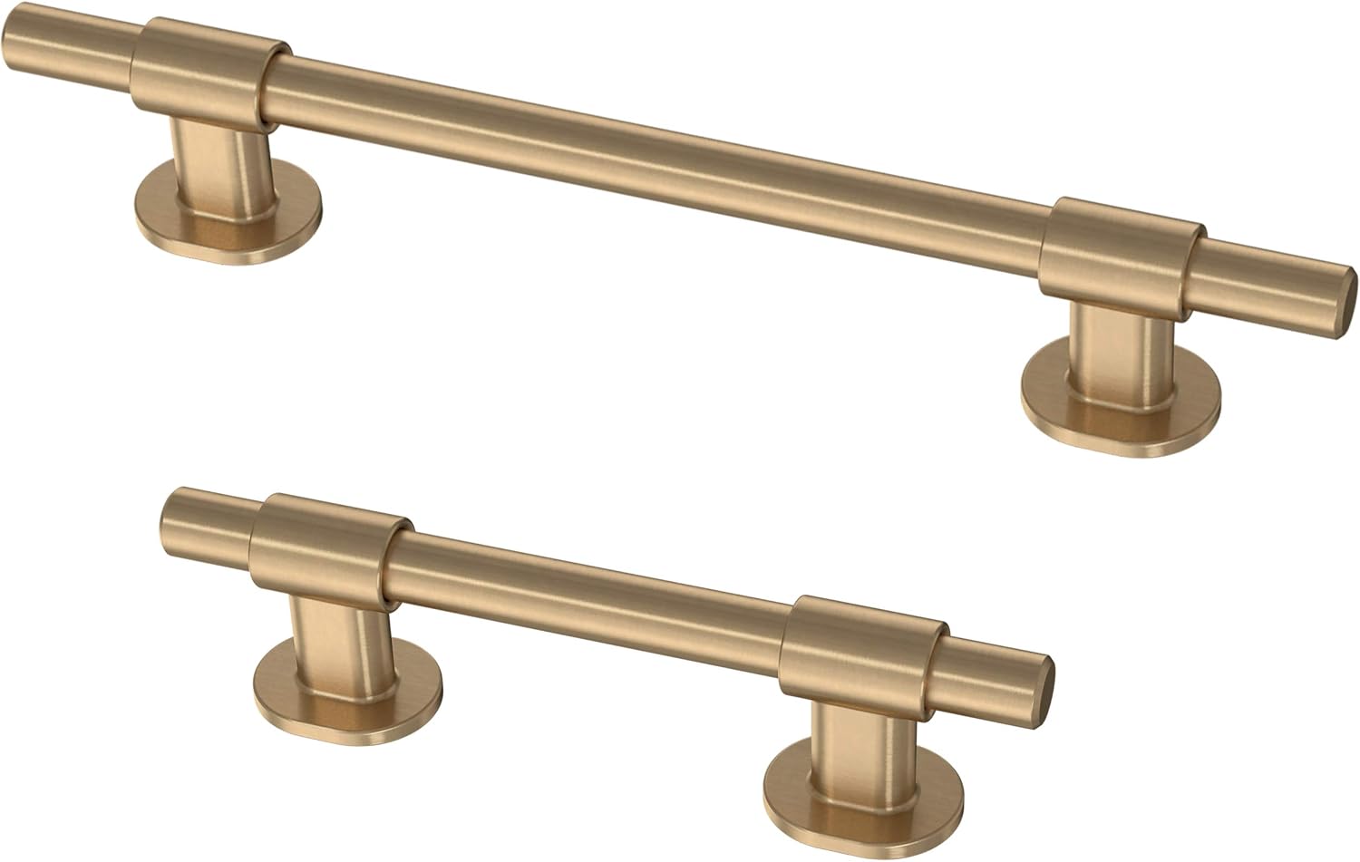 Franklin Brass Bar Adjustable Cabinet Pull, 1-3/8" to 6-5/16" (35-160mm), 5-pack, Champagne Bronze P44365-CZ-B