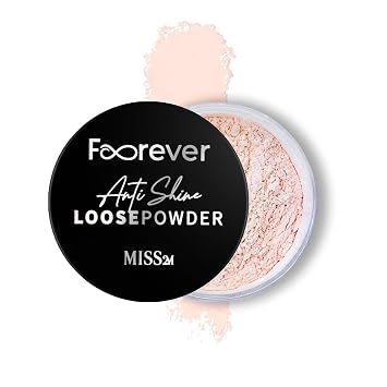 Forever Matte & Blur Makeup Setting Powder with Anti-Shine Oil Control and Soft-Focus Skin Filter 105 Sheer Strawberry, 0.53 Oz