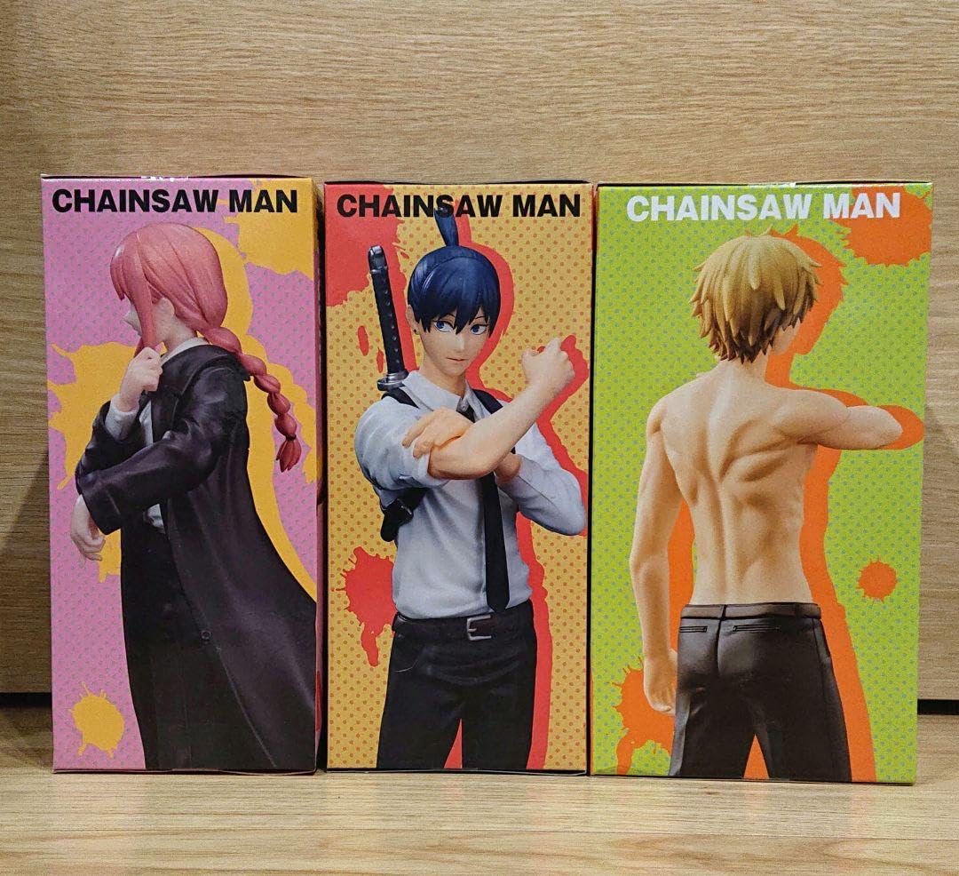【まとめ売り】チェンソーマン　フィギュア　デンジ　マキマ　パワー　早川アキ Amazon.co.jp: チェンソーマン マキマ 早川アキ デンジ