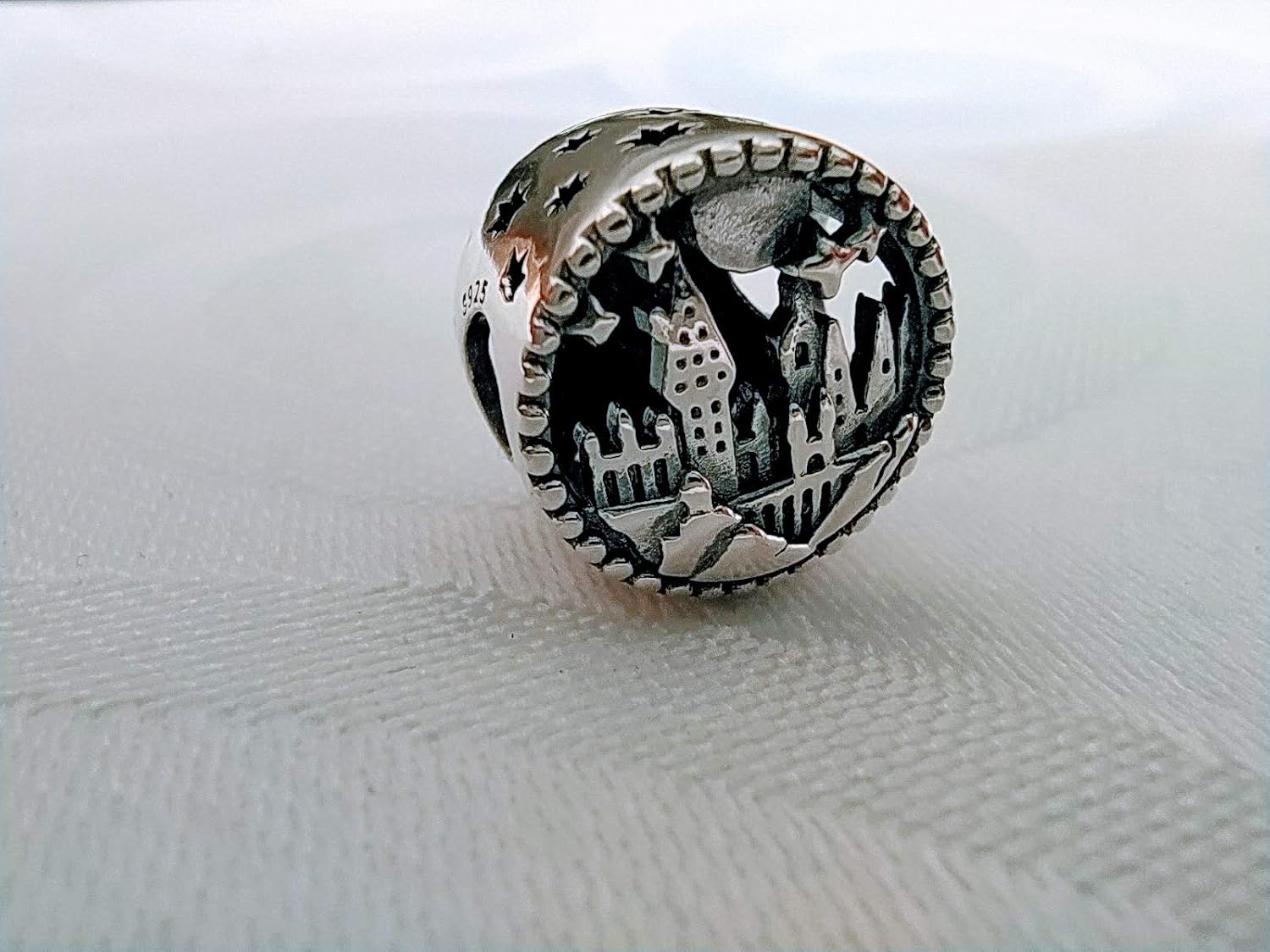 CHARMY´S Sterling Silver Wizard School compatible with Harry Potter Magic School Charm for use of Pandora Bracelets & Necklaces for Women – Cute Wizard School Design - Image 6